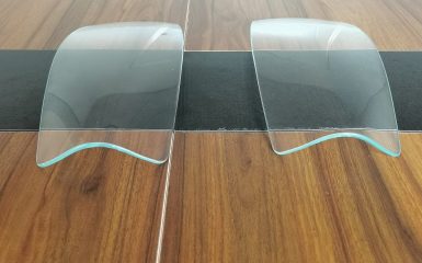 vidrio curvado