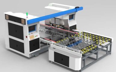 máquina de puntas automática.