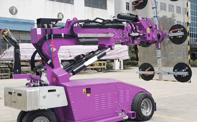 robot de montaje vidrio
